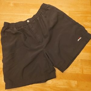Ellesse Size Medium M Black Swim Shorts Trunks